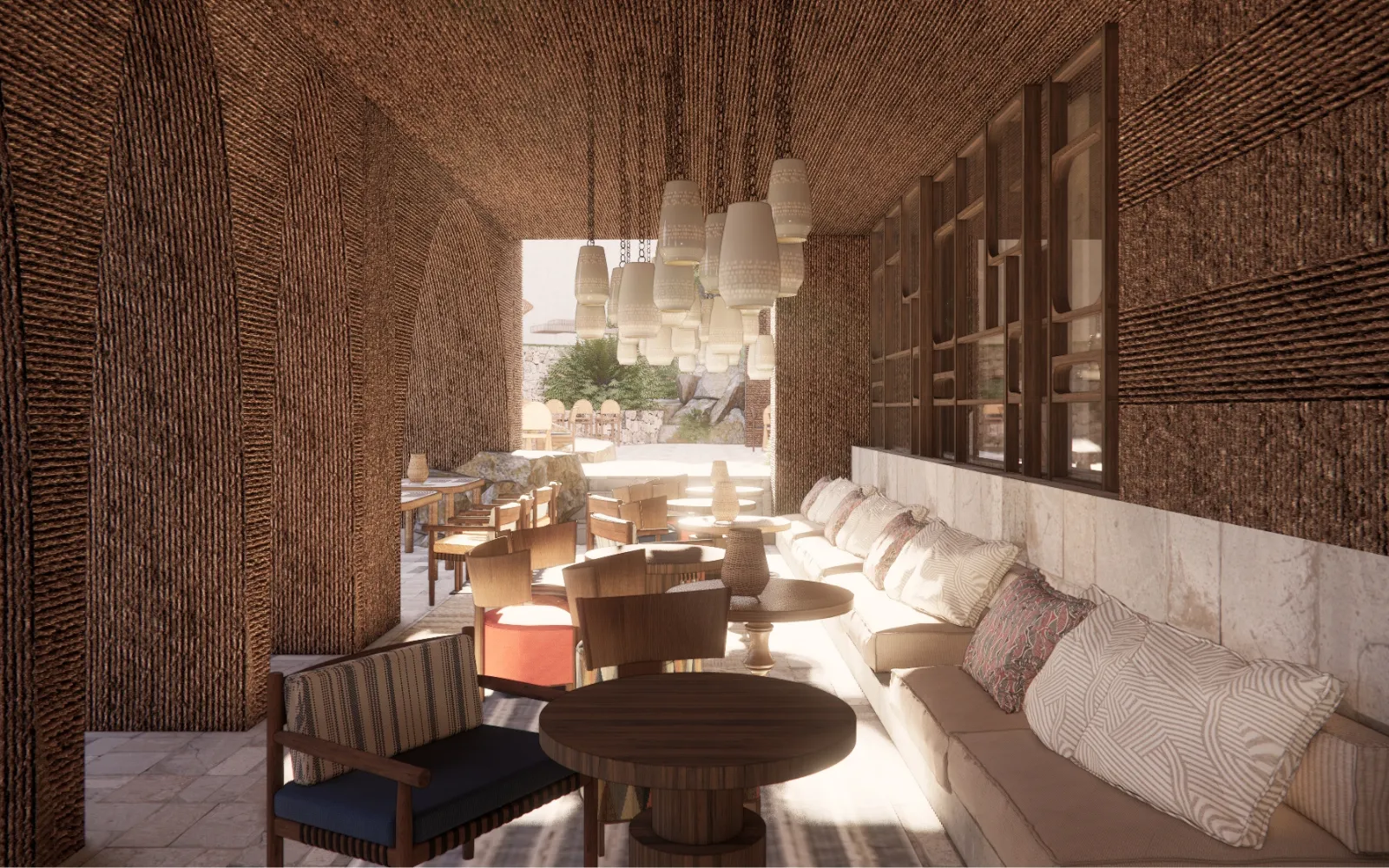 Nômade Ibiza — indoor-outdoor lounge